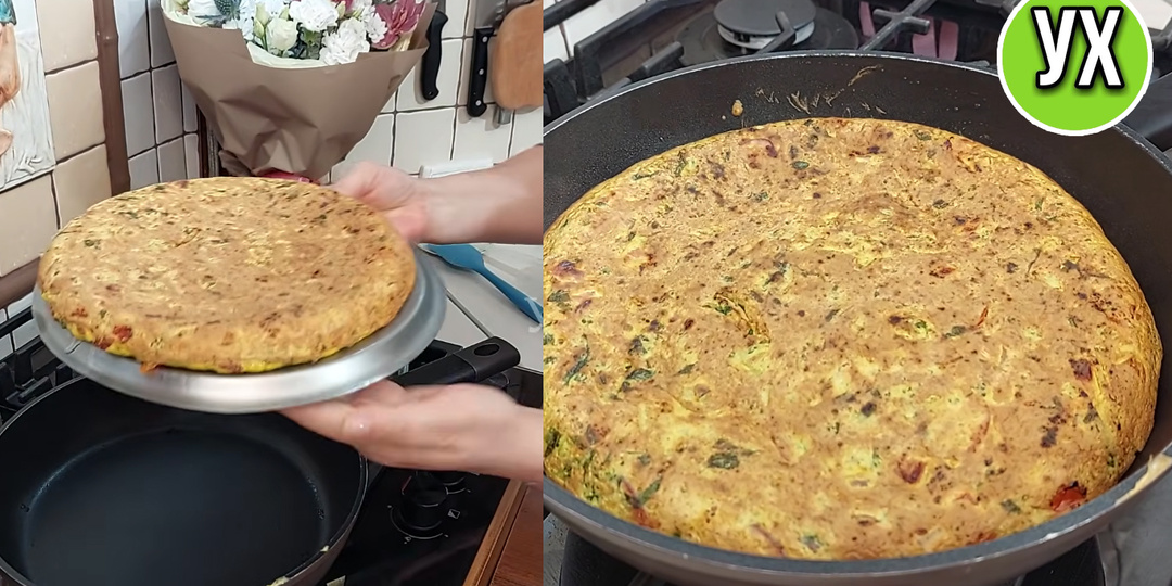Вкусно, как ни назови - омлет, пирог, запеканка!