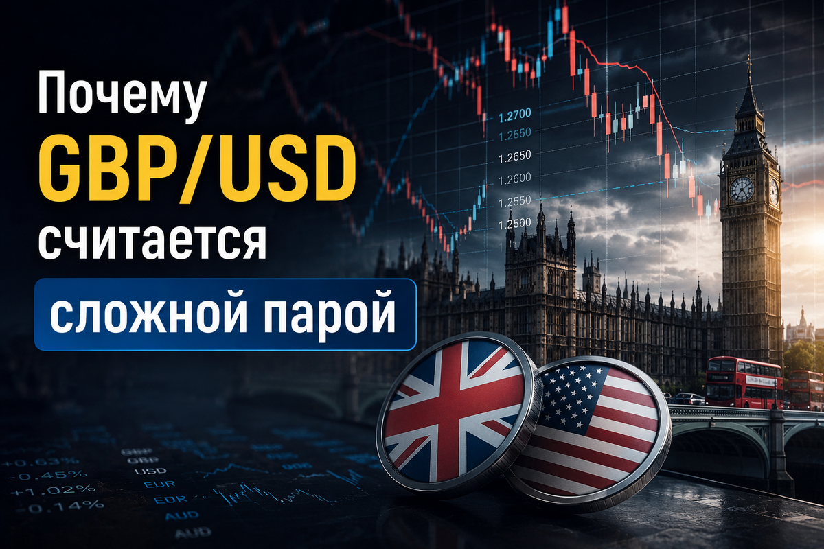 Почему GBP/USD считается сложной парой