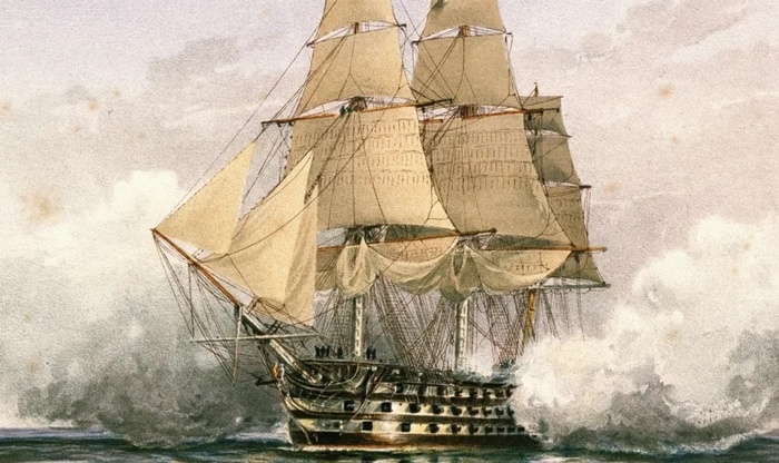 HMS Victory участвовал в Трафальгарской битве. Фото: rmg.co.uk
