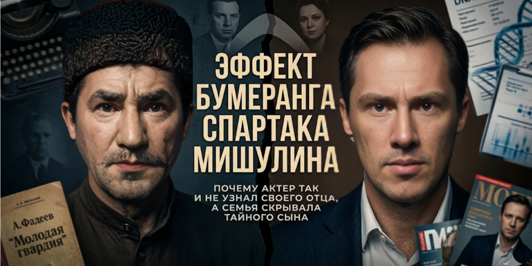 Эффект бумеранга Спартака Мишулина: почему актер так и не узнал своего отца, а семья 12 лет скрывала тайного сына
