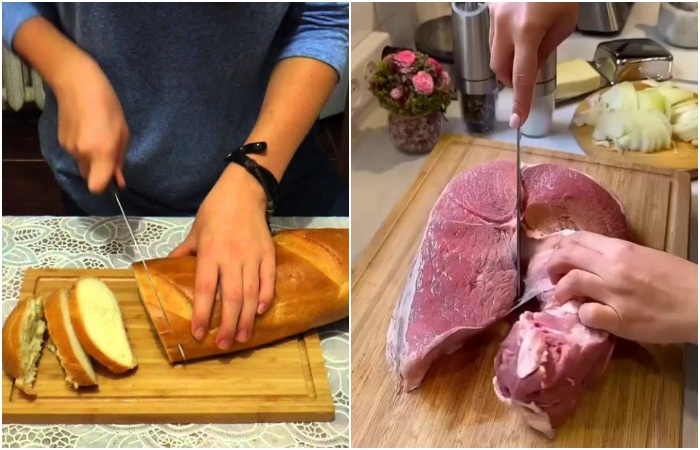 Не стоит резать на одной доске хлеб и мясо