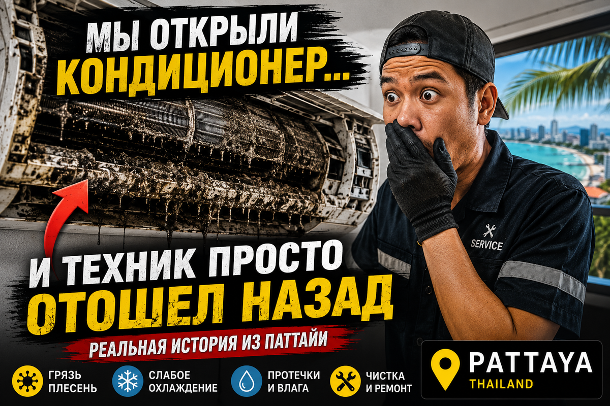 Кондиционер плохо пахнет 