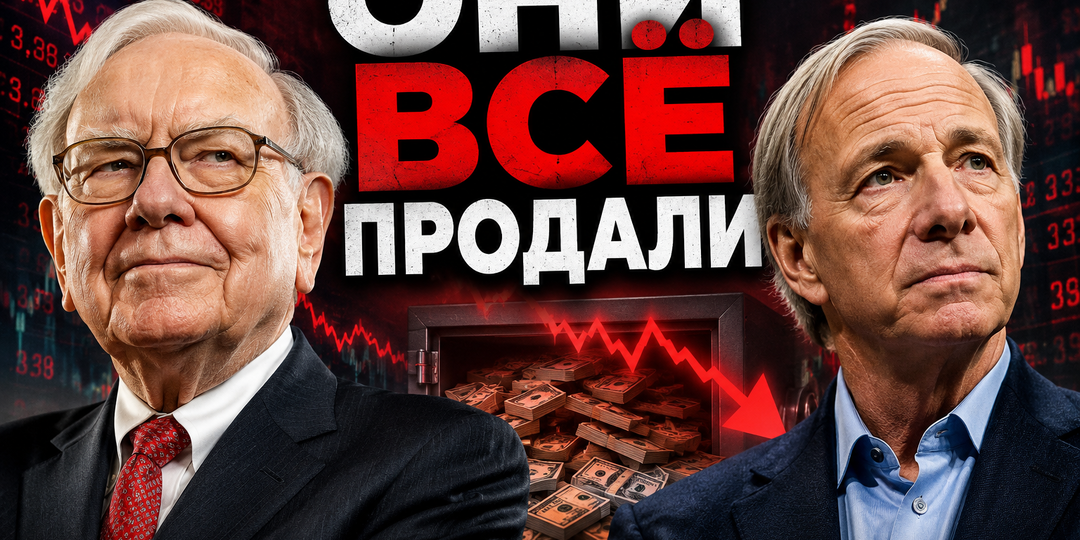 Баффет и Далио массово уходят в кэш? 💸 Что они знают такого, чего не знает рынок