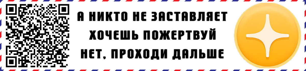 Дзен 10% себе забирает. По QR комиссий не будет. Спасибо за поддержку!!!