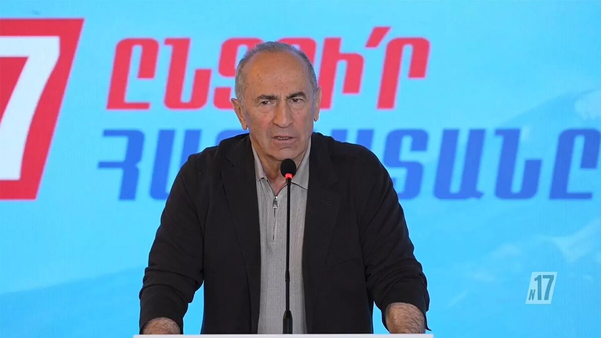 © Photo : Social media of Robert Kocharyan