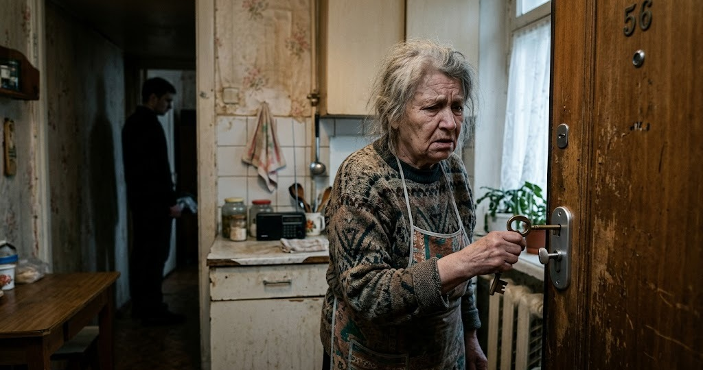 Внук поменял замок в квартире бабушки. Через три месяца она осталась без паспорта и денег