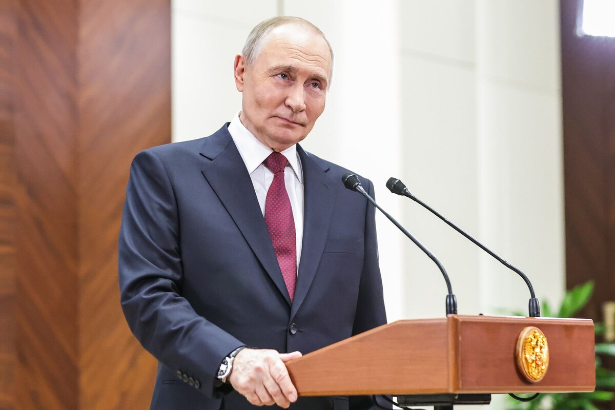    Президент России Владимир Путин / Источник: © Roman Naumov/Global Look Press