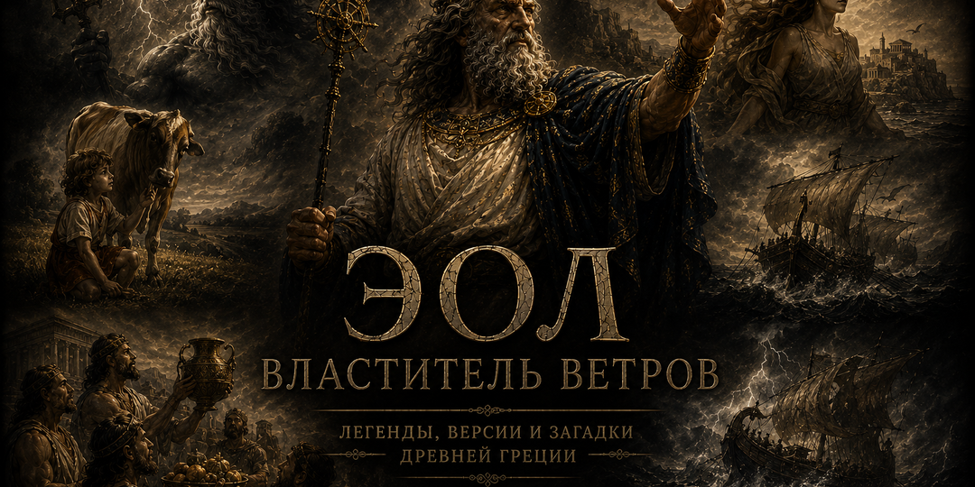 Полубог был более могущественным, чем боги: что известно о повелителе ветров Эоле?