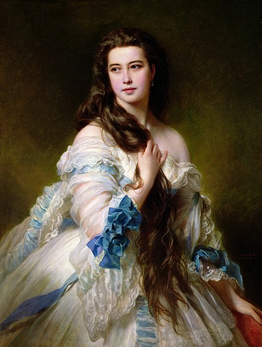 Франц Ксавьер Винтерхальтер – Варвара Дмитриевна Римская-Корсакова (1834-1879)
1864