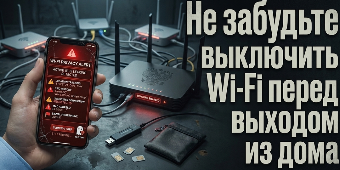Не забудьте выключить Wi-Fi: Как современные технологии превращают ваш смартфон в инструмент тотальной слежки