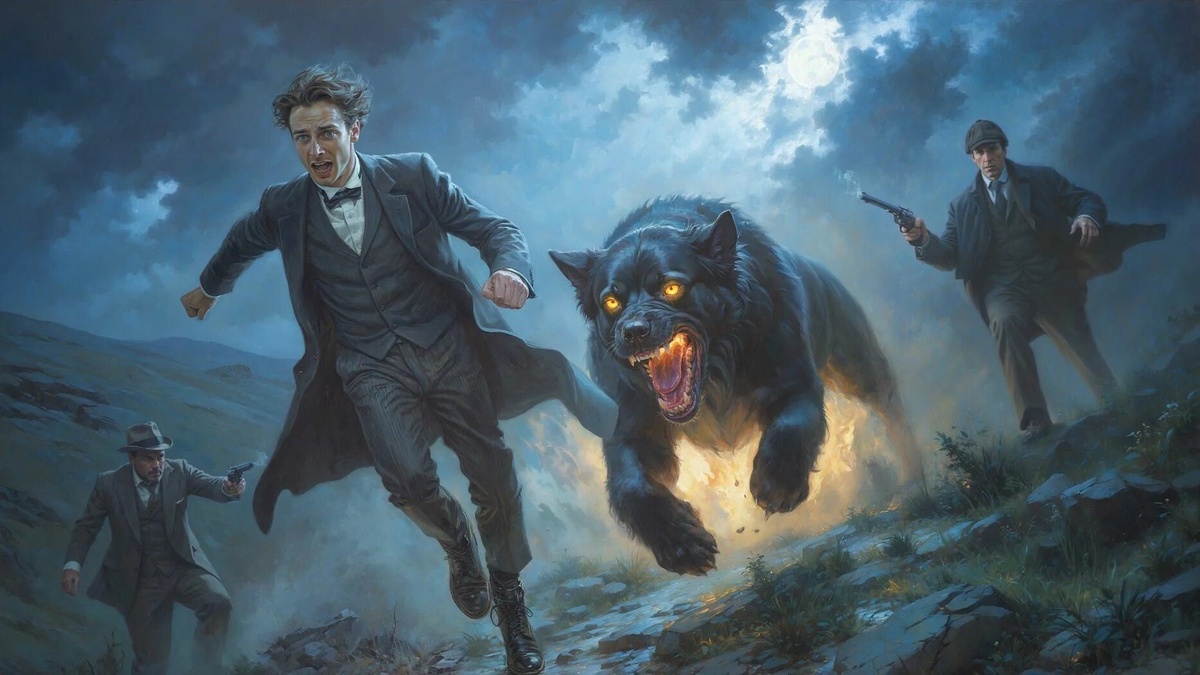 Lora Vysotskaya on Instagram The Hound of the Baskervilles. Изображение с сайта ru.pinterest.com