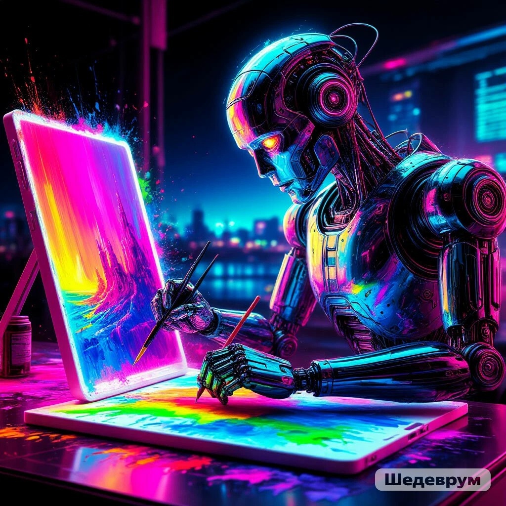 Нейросеть Рисует 