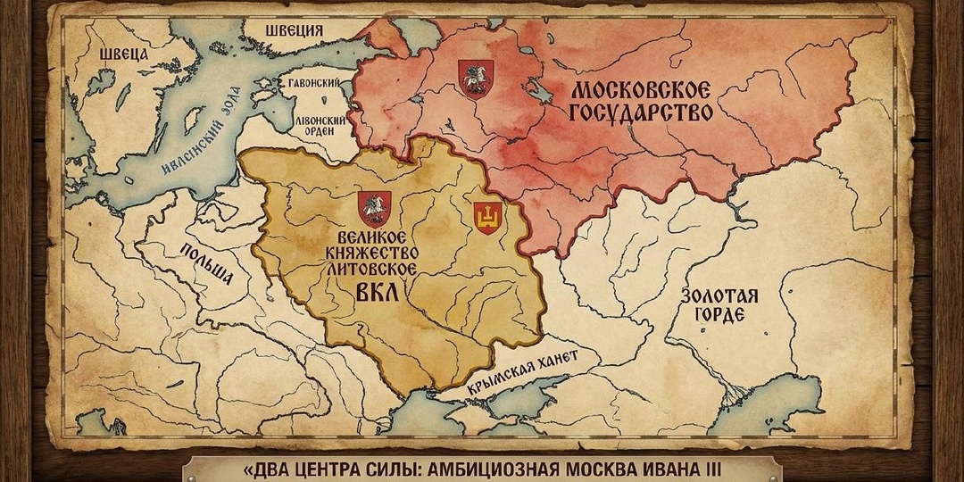 История Беларуси / Железный XV век: Как Иван III переиграл Великое княжество Литовское и забрал треть его земель
