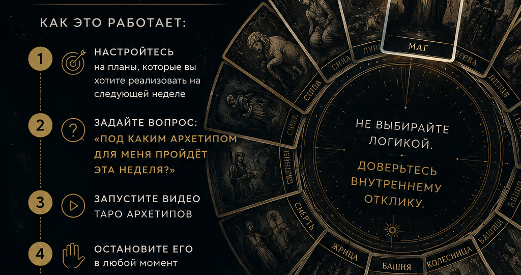 Только сегодня — Колесо «Архетип недели»