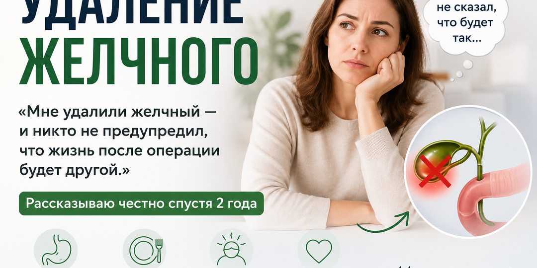 Жизнь после удаления желчного пузыря
