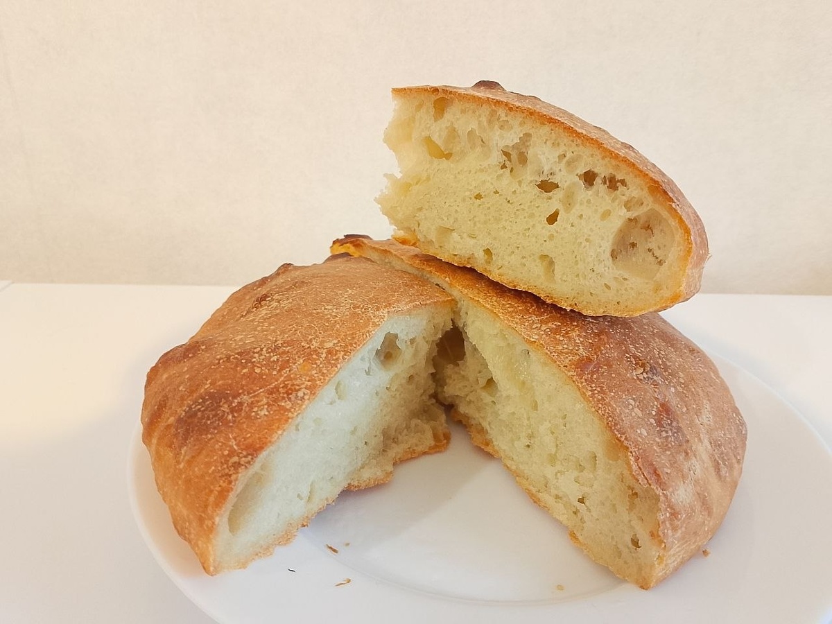 Хлеб с минимумом крошек