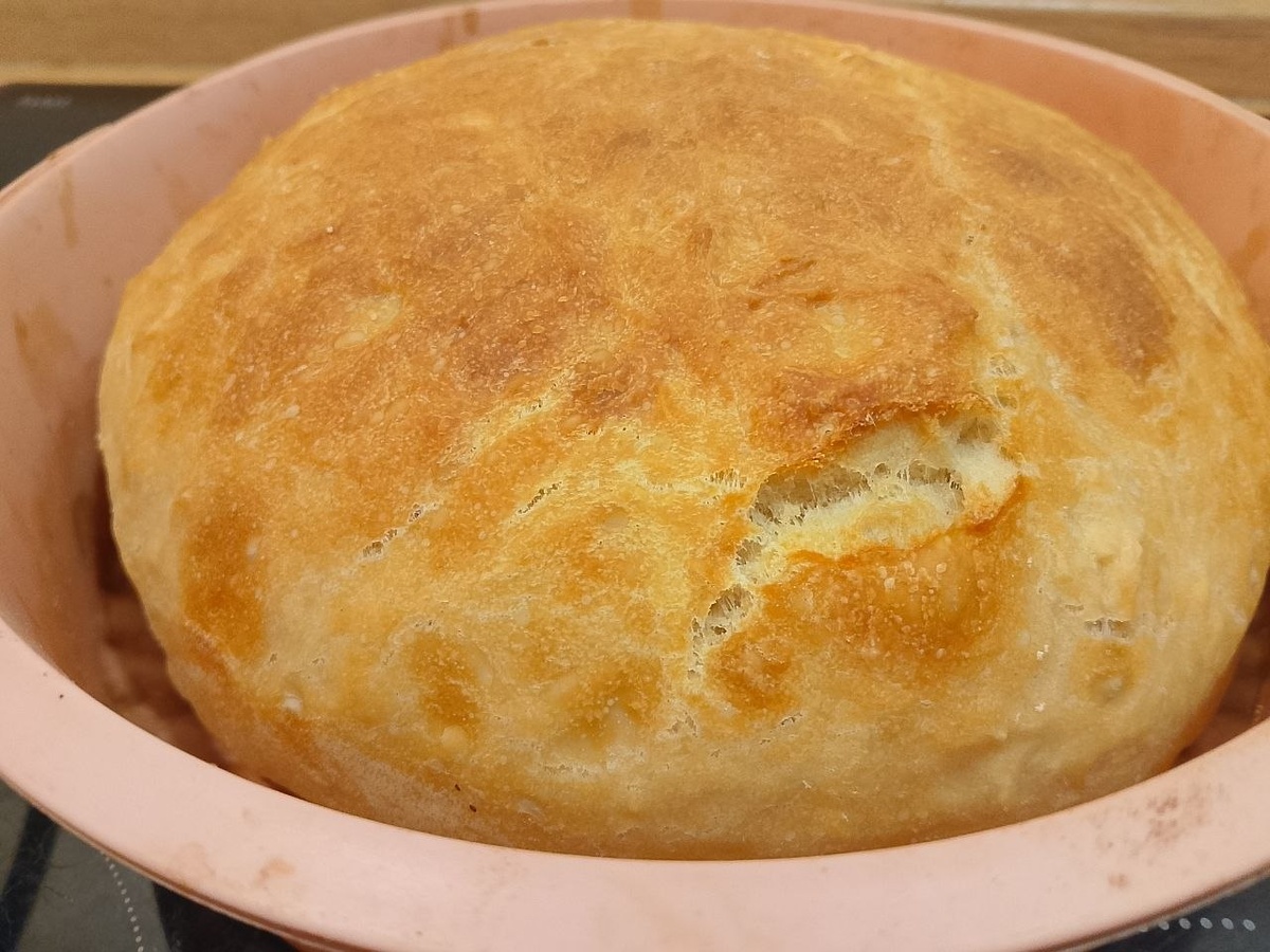 Хлеб в силиконовой форме