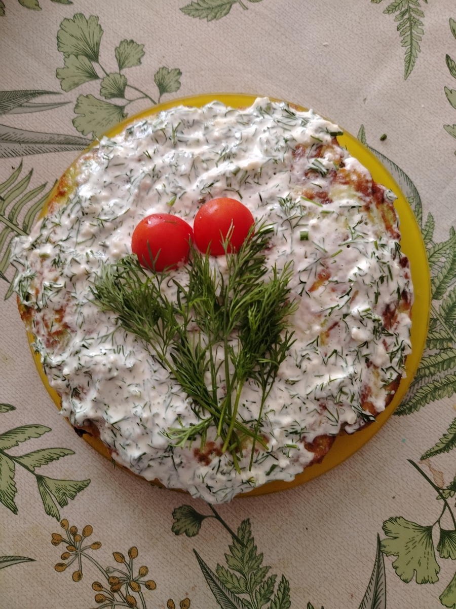 Кабачковый торт. 