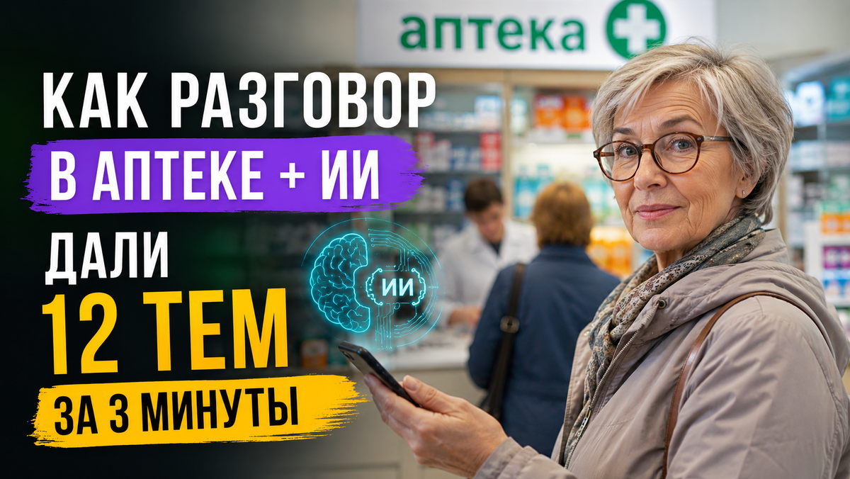 разговор в аптеке
