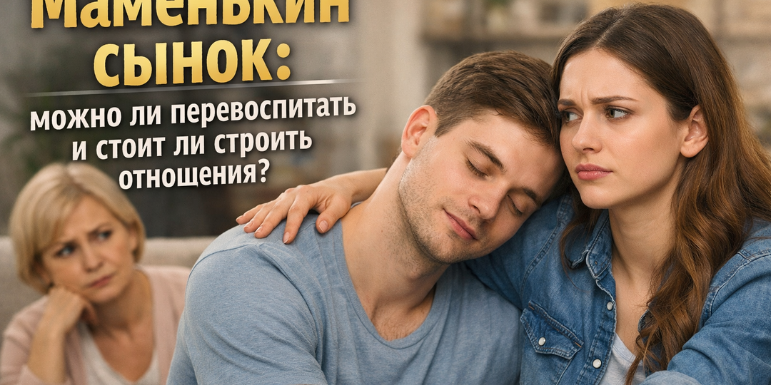 Маменькин сынок: можно ли перевоспитать и стоит ли строить отношения?