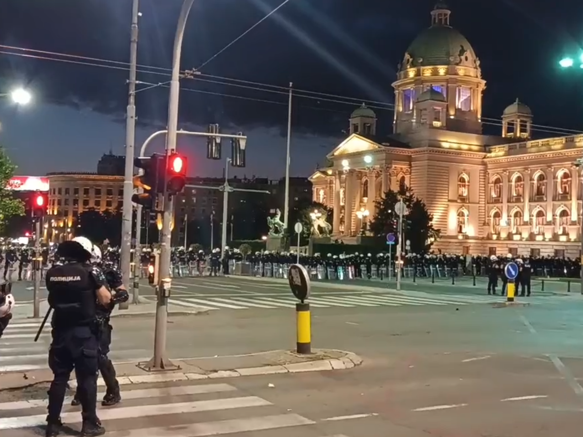    Беспорядки в Сербии | © РИА Новости