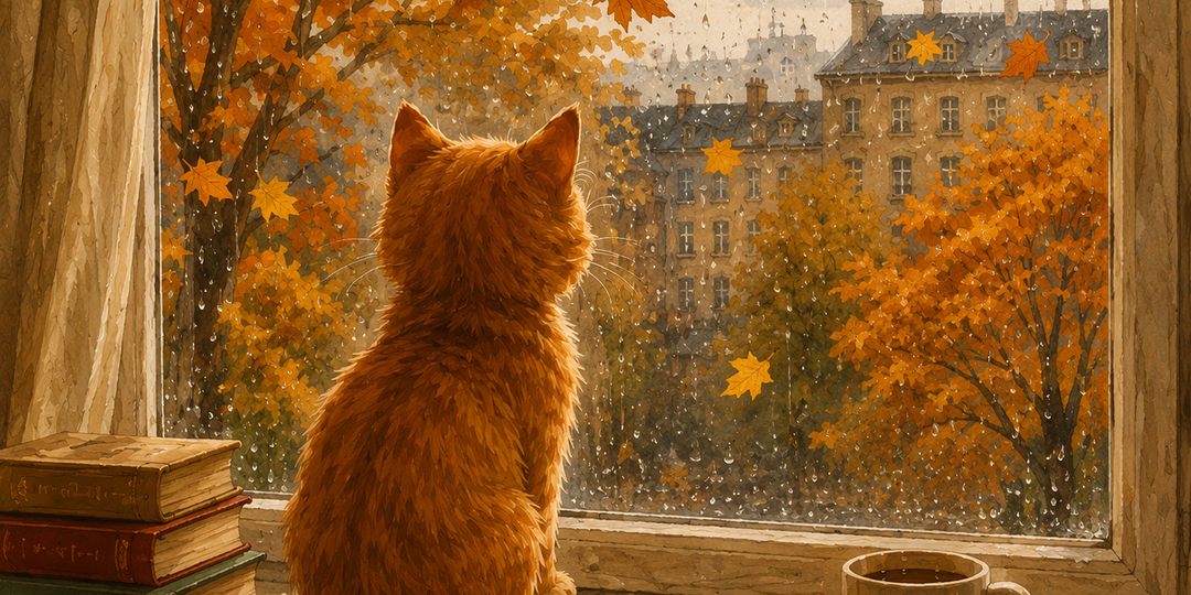 Сказка про котика, который любил осень