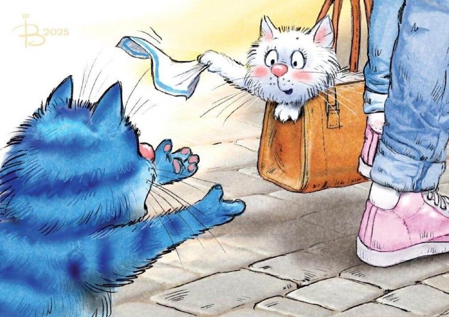 очаровательные коты Рины Зенюк