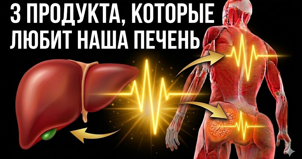 3 продукта, которые любит наша печень, но мало кто их использует. Как улучшить работу печени