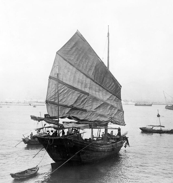 Старинные китайские джонки
