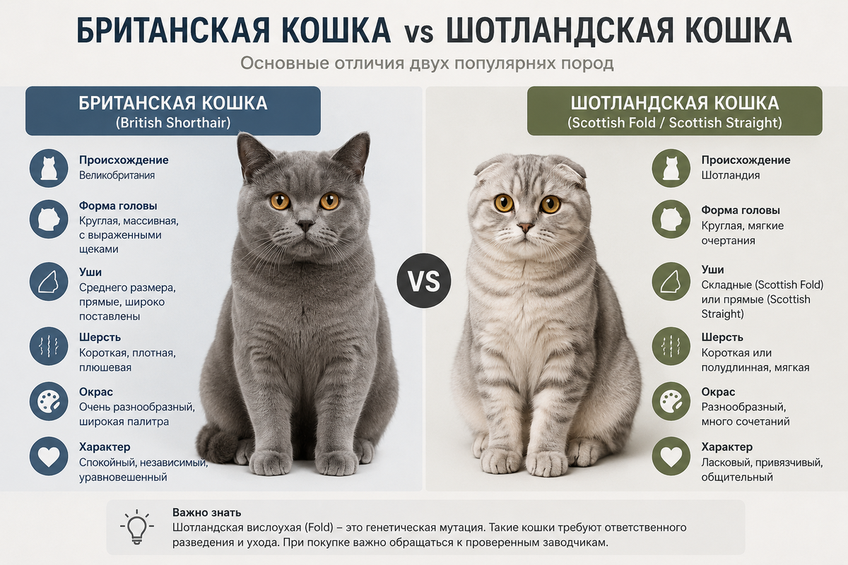 Сравнение пород