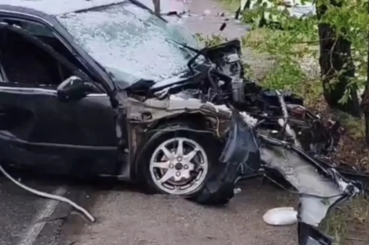    Взрослый и ребёнок погибли в тройном ДТП в Чите