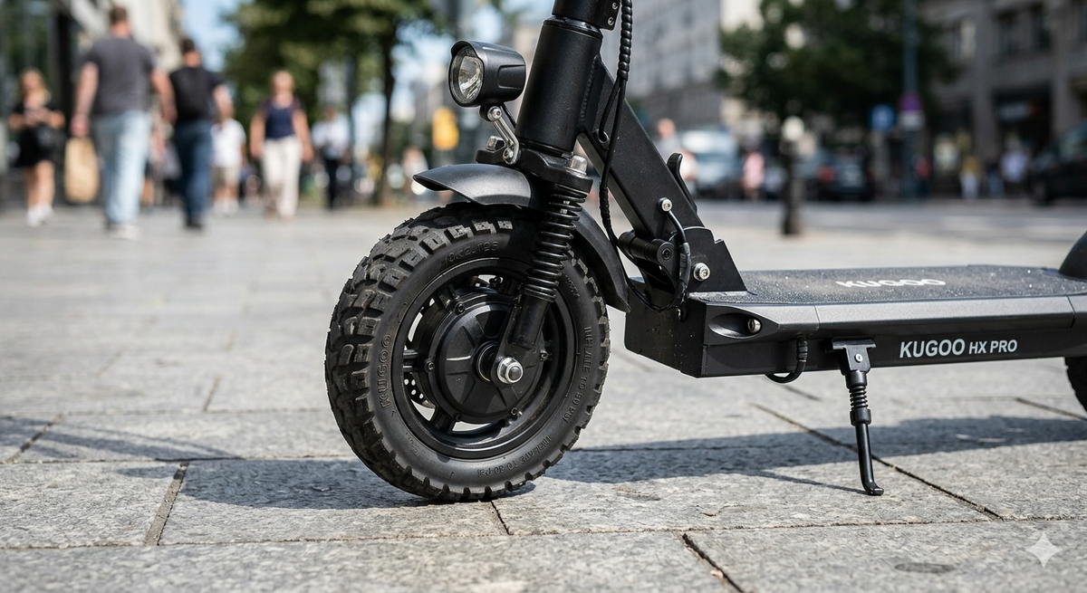 Kugoo HX Pro — 35 900 ₽. Недорого, но есть нюанс

Самая дешёвая модель в тесте. И самая неожиданная.
