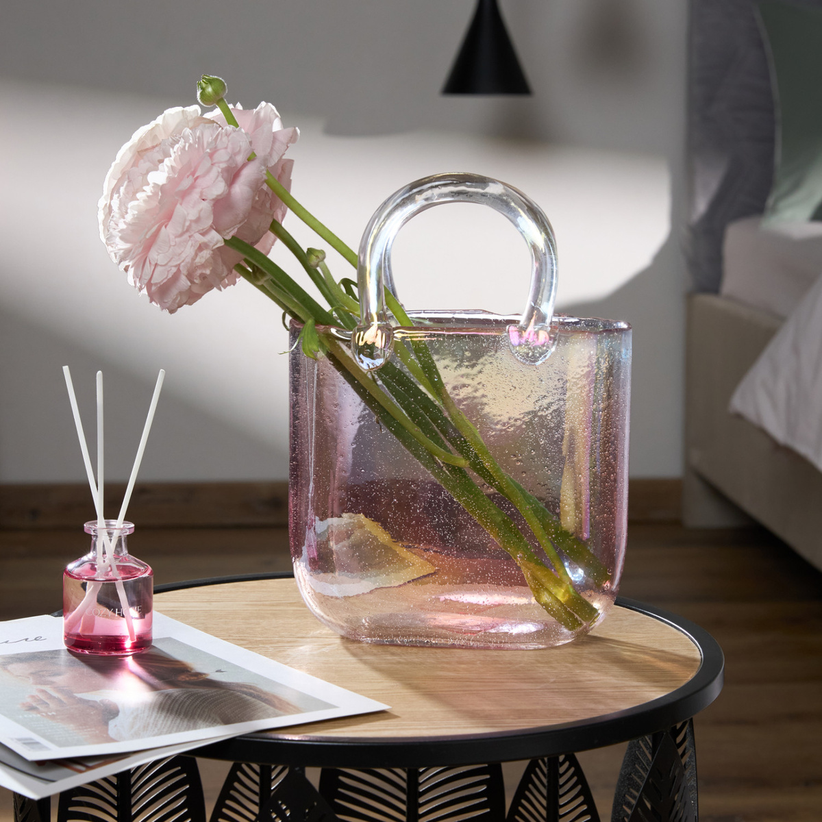 Ваза Перламутр/Nacre I цена 2700 ссылка на магазин https://cozyhome.ru/product/vaza-perlamutr-nacre-i-rozovyy-A85312