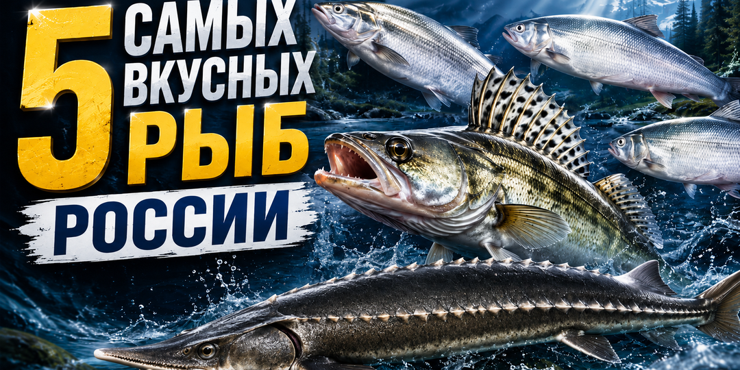 5 самых вкусных рыб России, которые стоит попробовать хотя бы раз