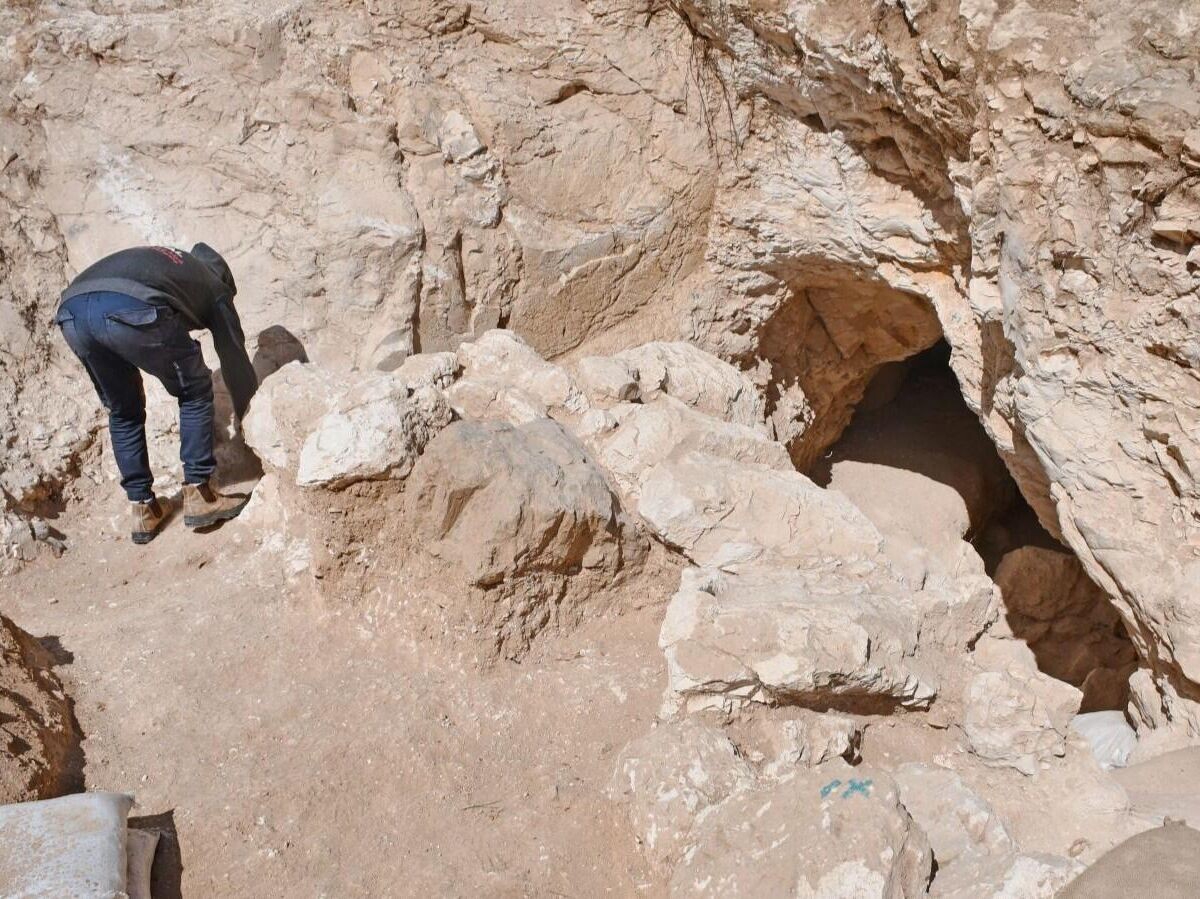    Входы в подземный комплекс | © Фото : Israel Antiquities Authority/Yoli Schwartz