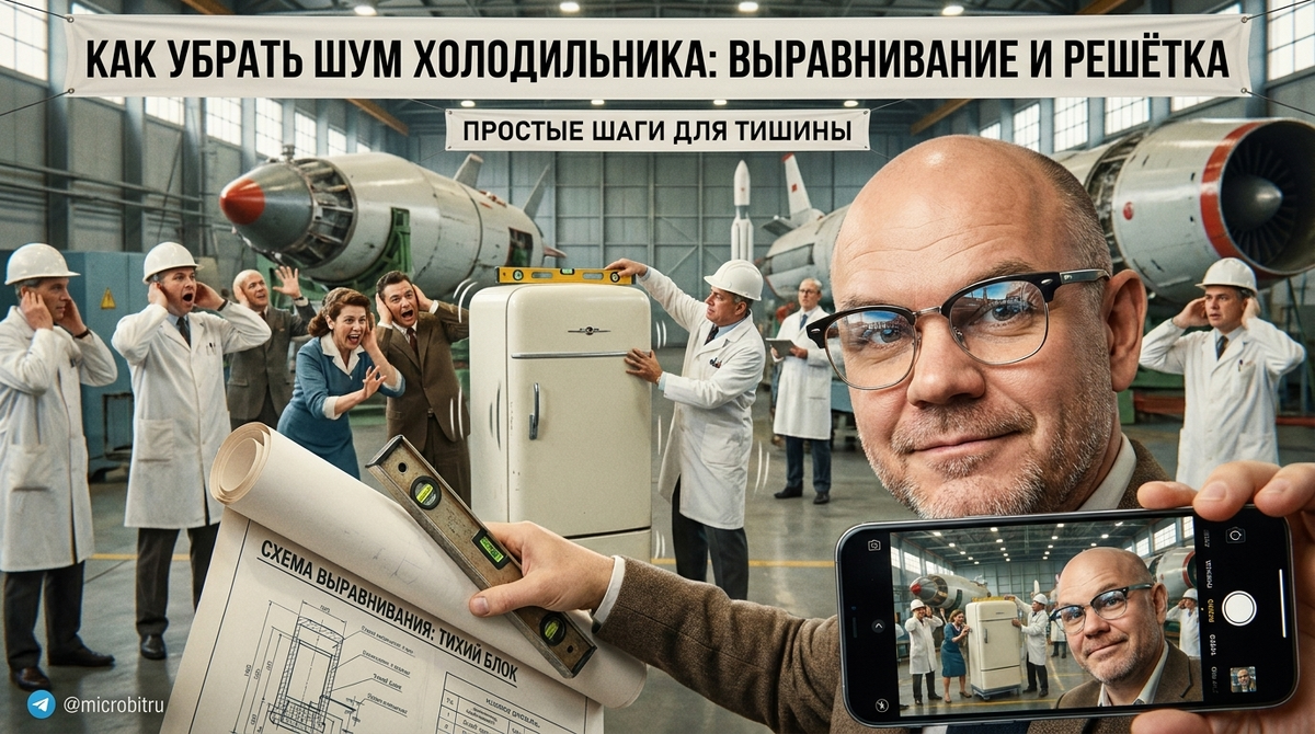    Устраните шум своего холодильника, следуя простым советам по выравниванию. as7