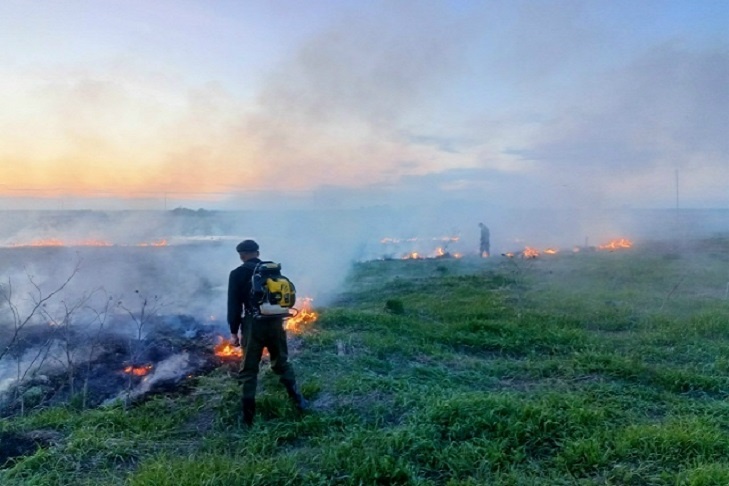    Фото с места ЧП: "Убинский вестник"