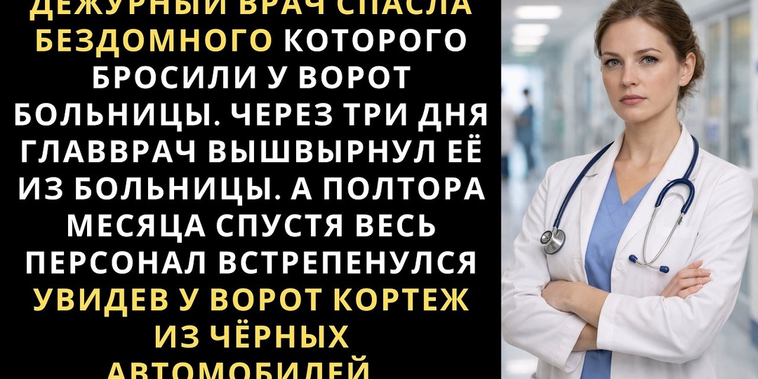 Спасенный бездомный вернулся на черных авто: чем обернулось увольнение врача