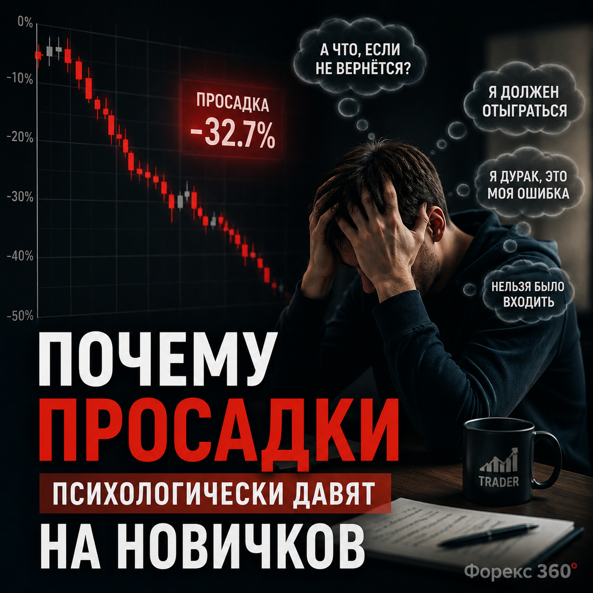 Почему просадки сильнее всего бьют по психологии новичков