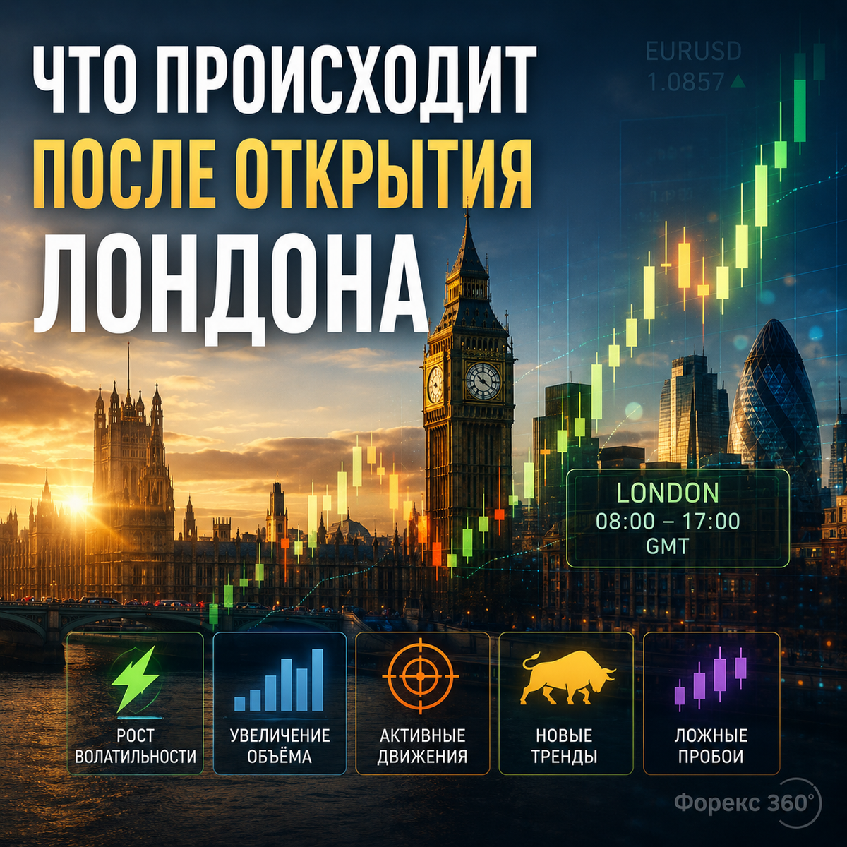 Почему открытие Лондона часто становится ловушкой для трейдеров