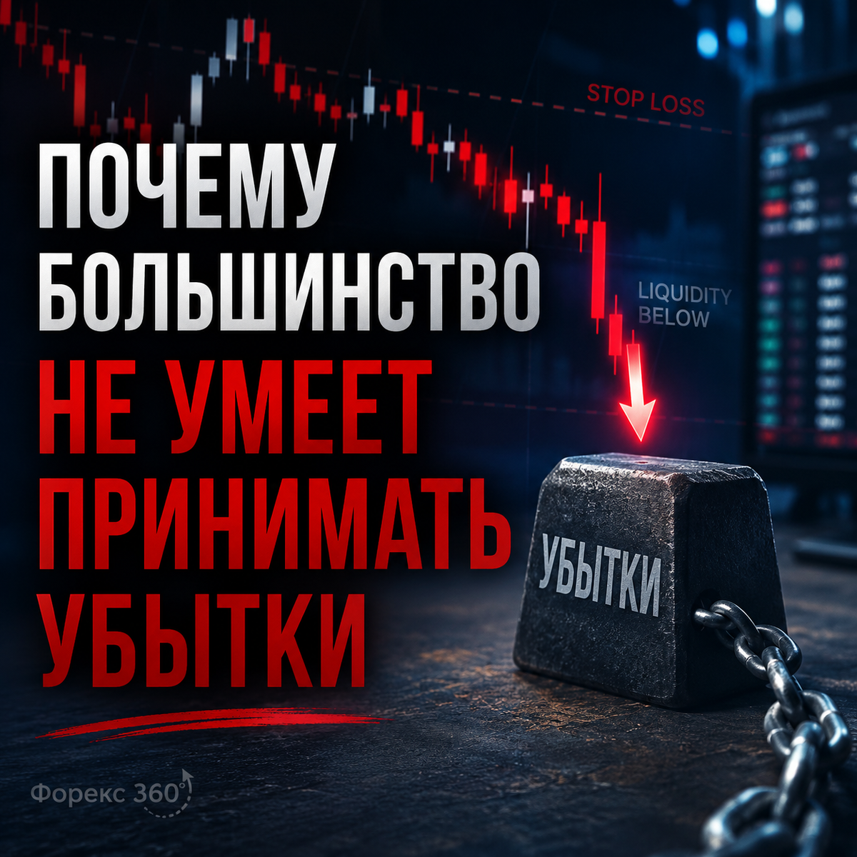 Почему трейдеры не принимают убытки и теряют ещё больше