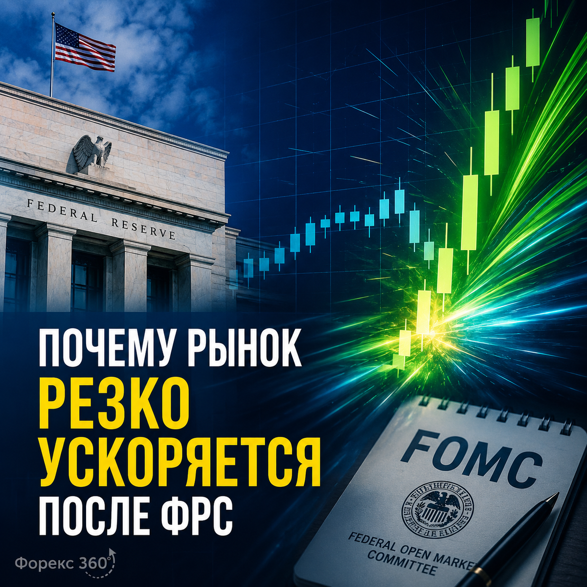 Почему после решения ФРС рынок резко ускоряется