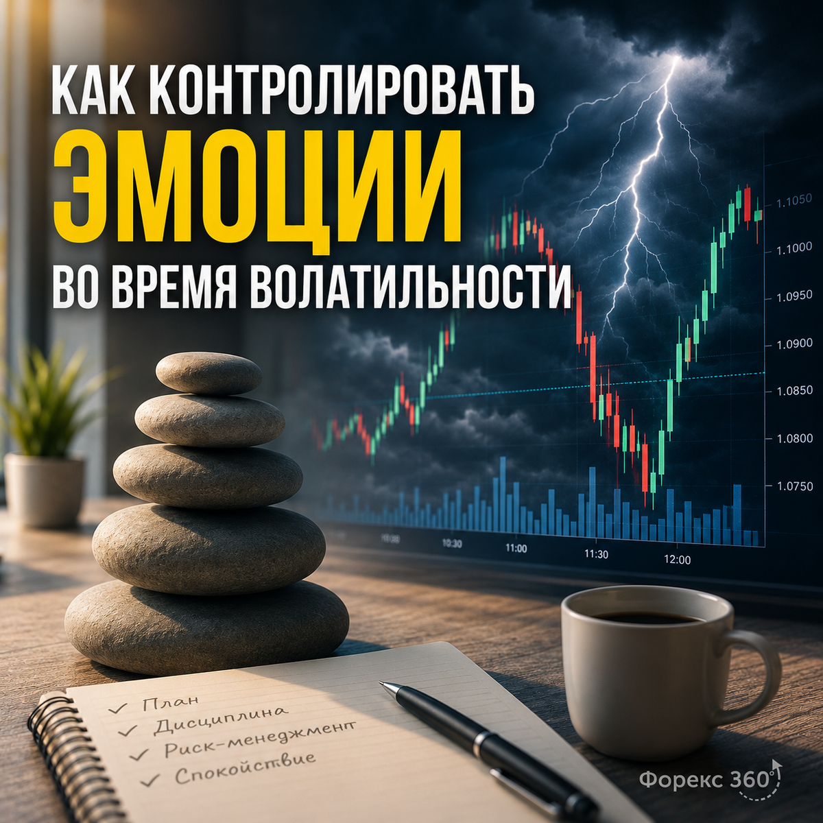 Как не поддаваться эмоциям во время волатильности рынка
