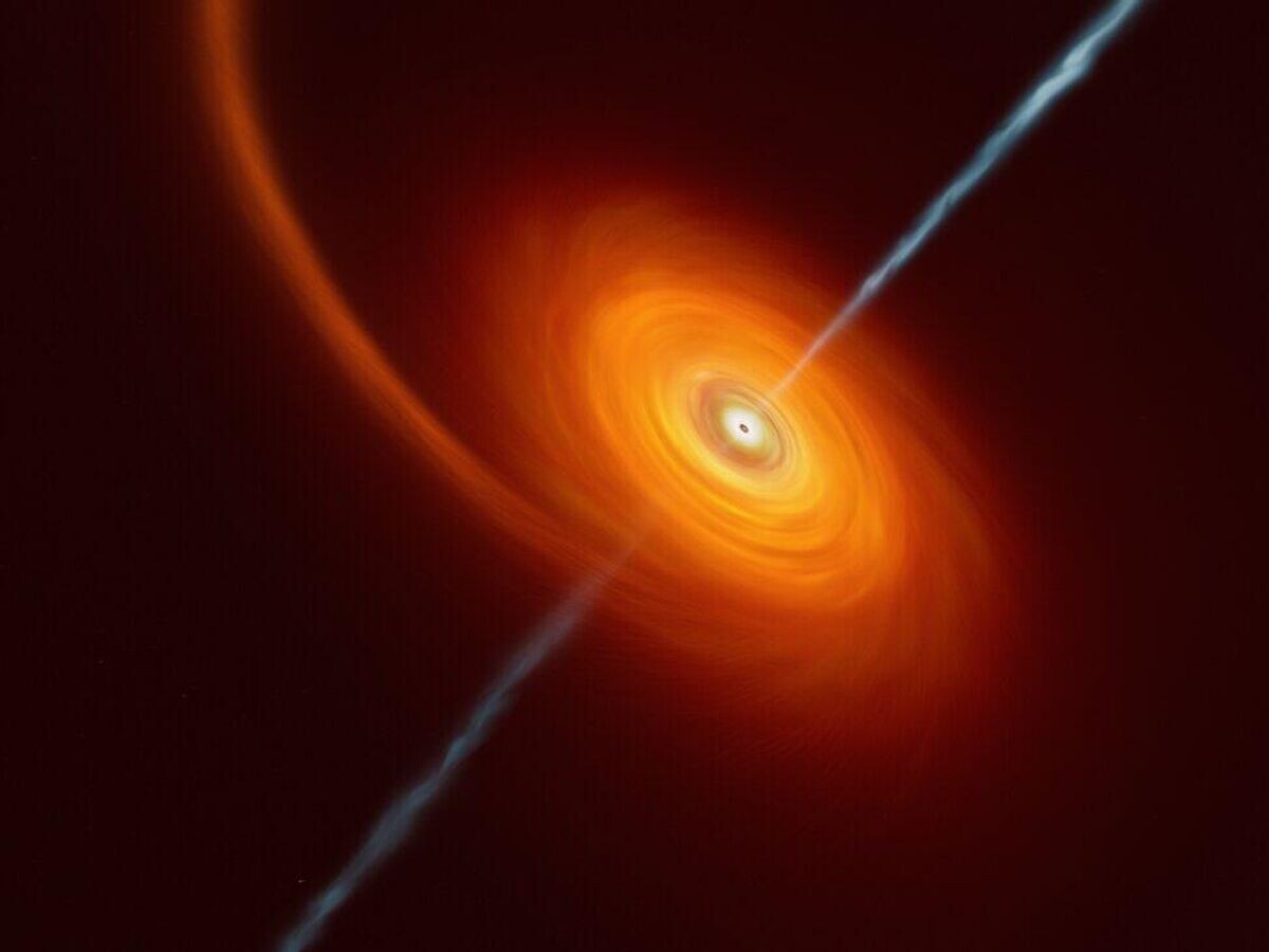    Сверхмассивная черная дыра | © ESO/M.Kornmesser