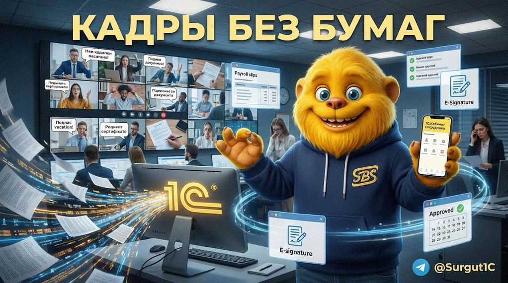    Настройте свой бизнес на успех с 1С:Кабинетом сотрудника — цифровое решение для эффективного управления кадровыми процессами Команда СБС