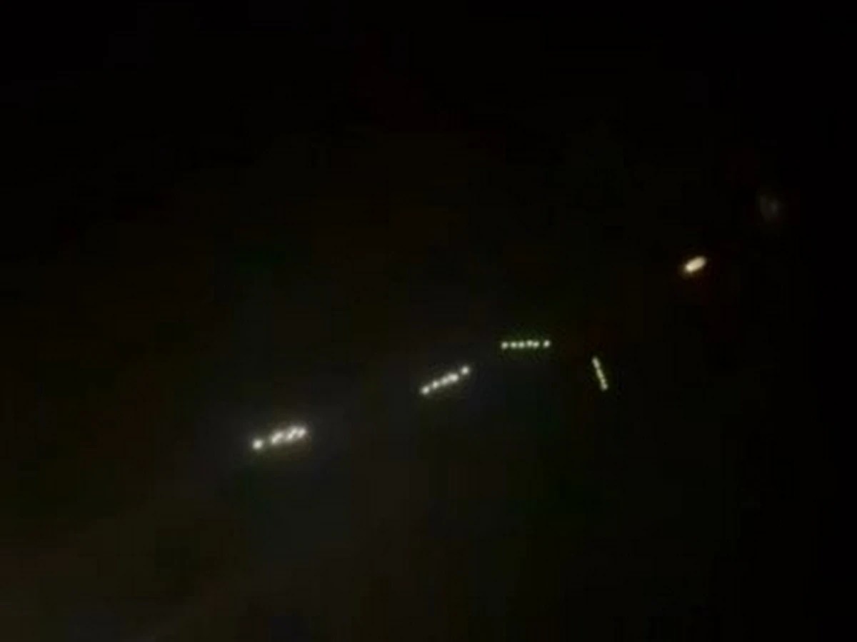    Прилёт Орешника по Белой Церкви. Кадр из видео.