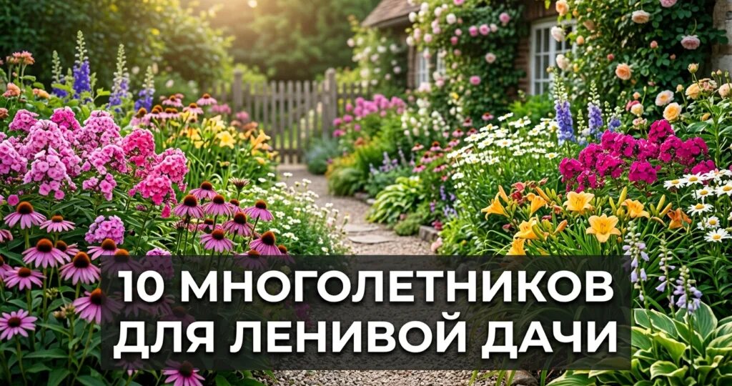 10 многолетников для ленивой дачи: посадил и забыл на 5 лет