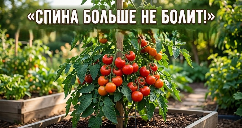 Хватит гробить спину! Показываю, почему я перестала пихать в лунки для томатов всё подряд