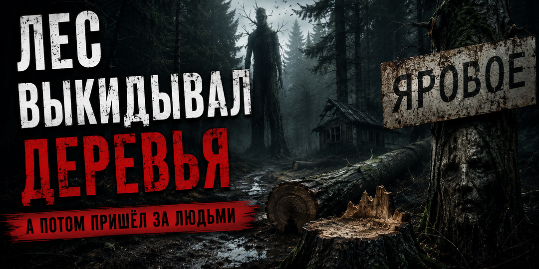 Лес возвращал деревья обратно. А потом пришёл за людьми