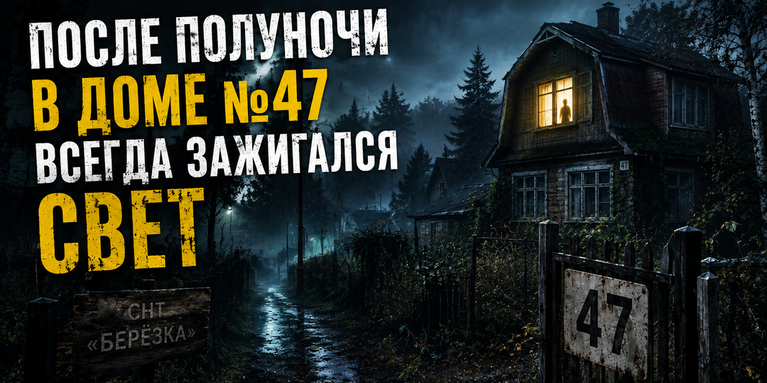 На той даче каждую ночь зажигался свет. Хотя хозяев не стало ещё в девяностых